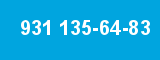 931 135-64-83 931 135-64-83